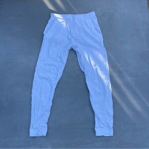 Natural skin Organic white organic cotton joggers